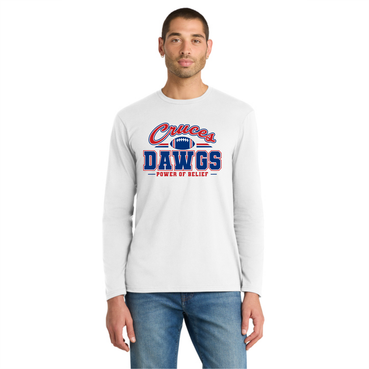 LCHS Football Long-Sleeve Cotton Tee