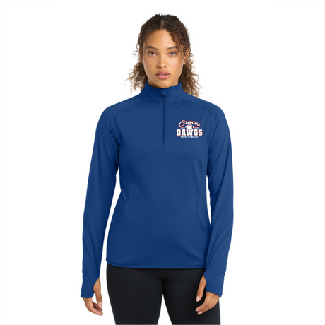 LCHS Football Women's Quarter-Zip Pullover