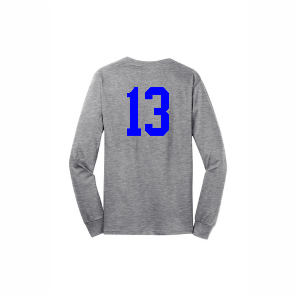 Rush Long-Sleeve Cotton Tee (Small Logo)