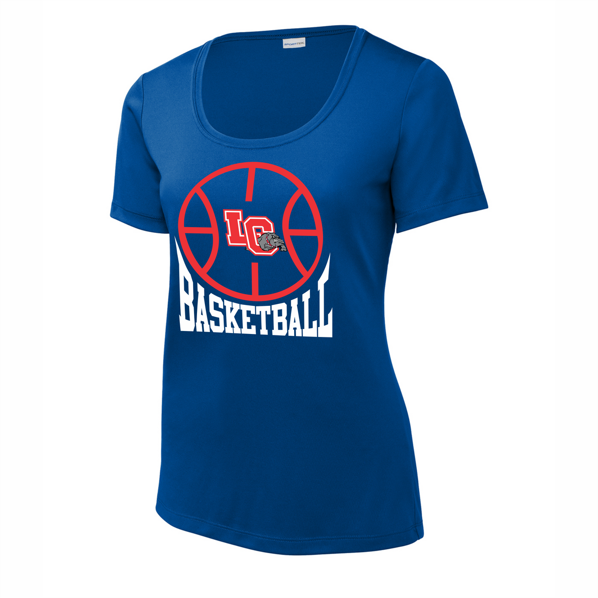 LCHS Boys Basketball Women's Performance Tee