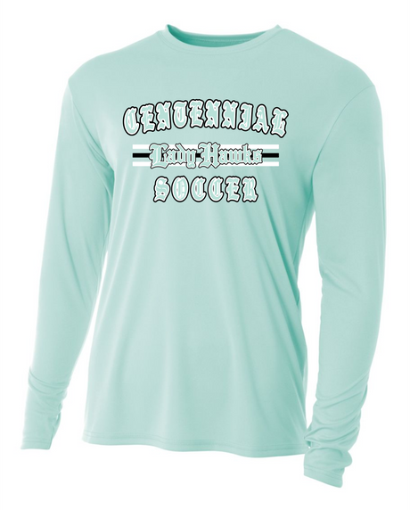 CHS Lady Hawks Soccer Practice Gear Long-Sleeve Performance Tee