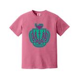 Greek Letters Heavyweight Ring Spun Tee