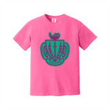 Greek Letters Heavyweight Ring Spun Tee