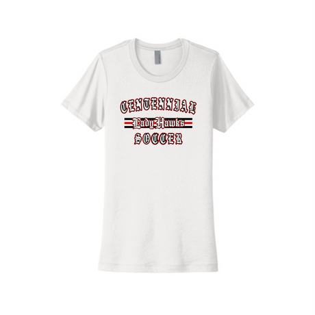 CHS Lady Hawks Soccer Women's Cotton Tee
