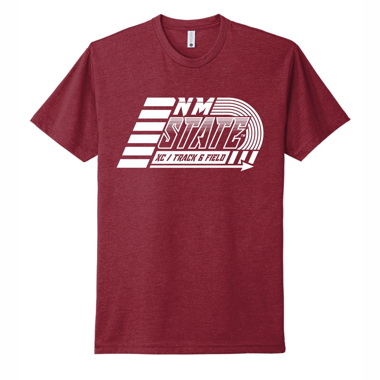 NMSU Track CVC Blend Tee