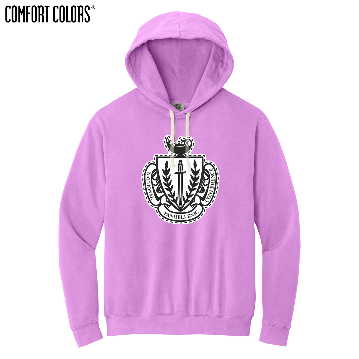 Greek Letters Lightweight Hoodie
