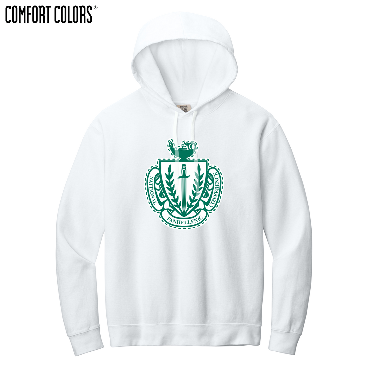 Greek Letters Lightweight Hoodie