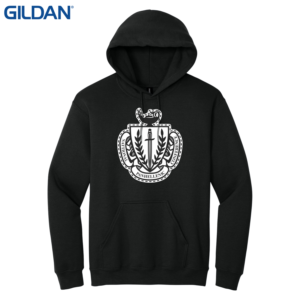 Greek Letters Pullover Hoodie