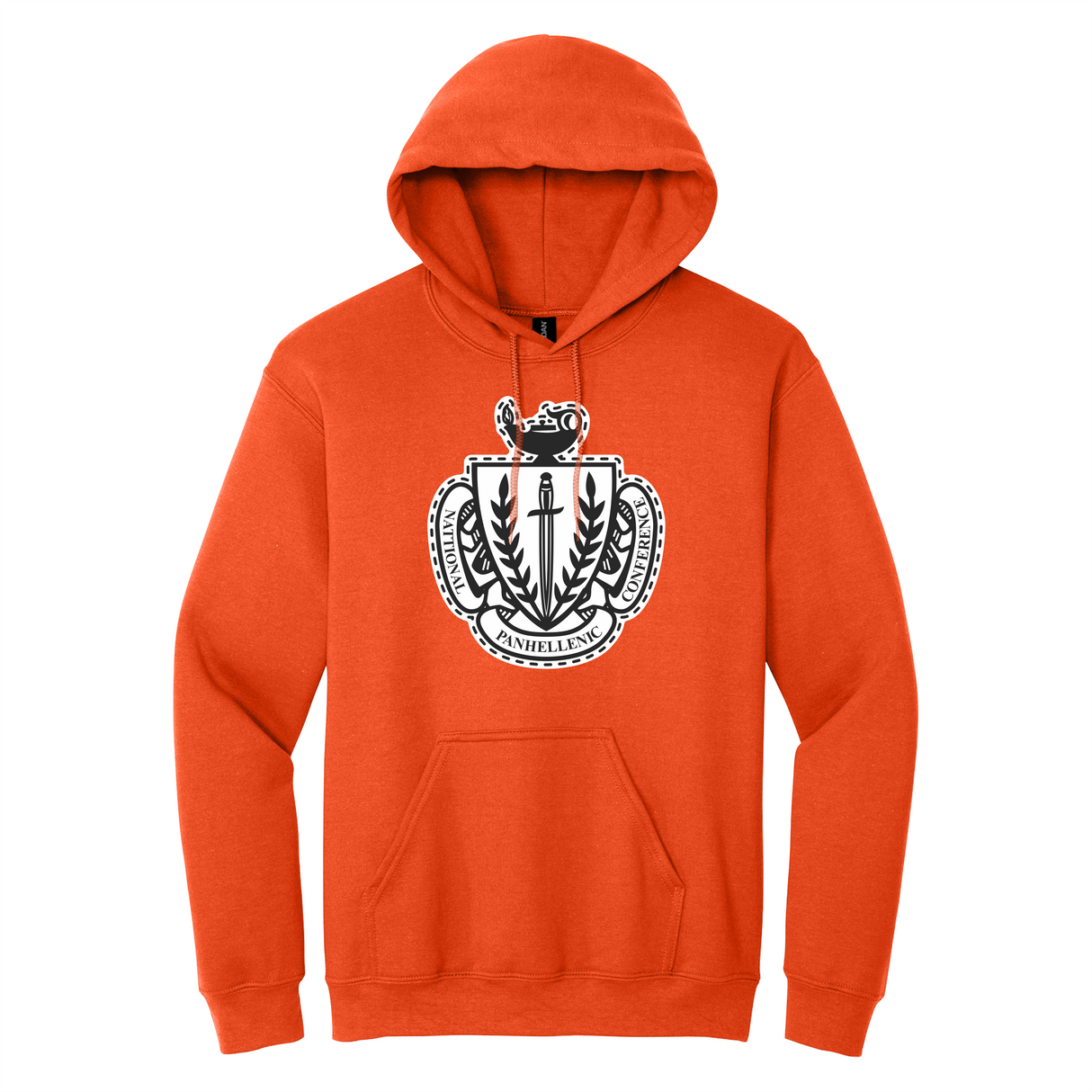 Greek Letters Pullover Hoodie