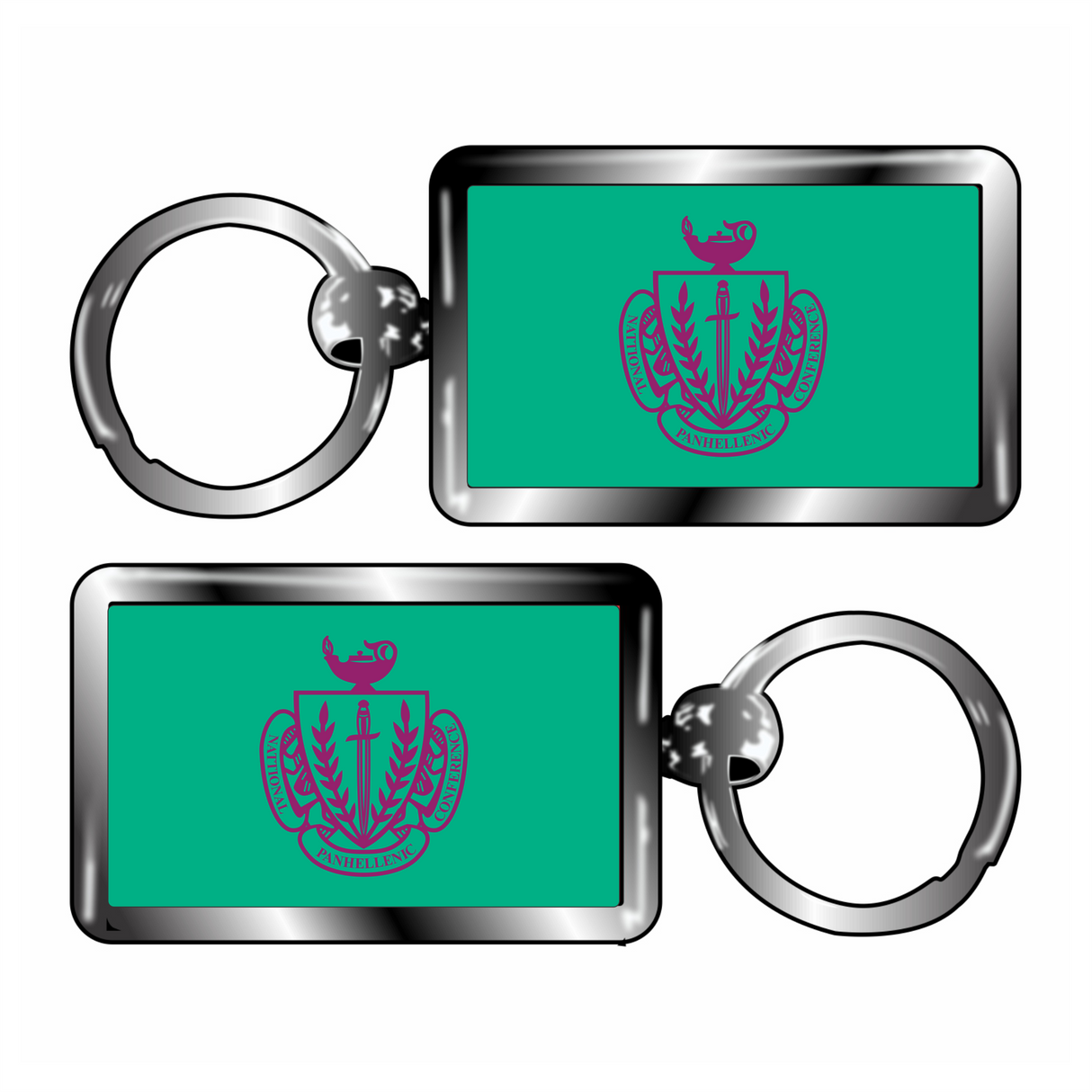 Greek Keychain