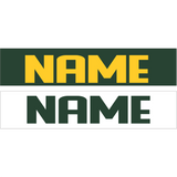 MHS Football Jersey Nameplates