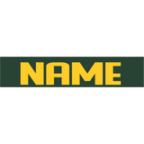 MHS Football Jersey Nameplates