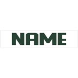 MHS Football Jersey Nameplates