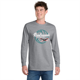 RVC "Script" Long-Sleeve Cotton Tee