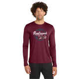 RVC "Script" Long-Sleeve Performance Tee