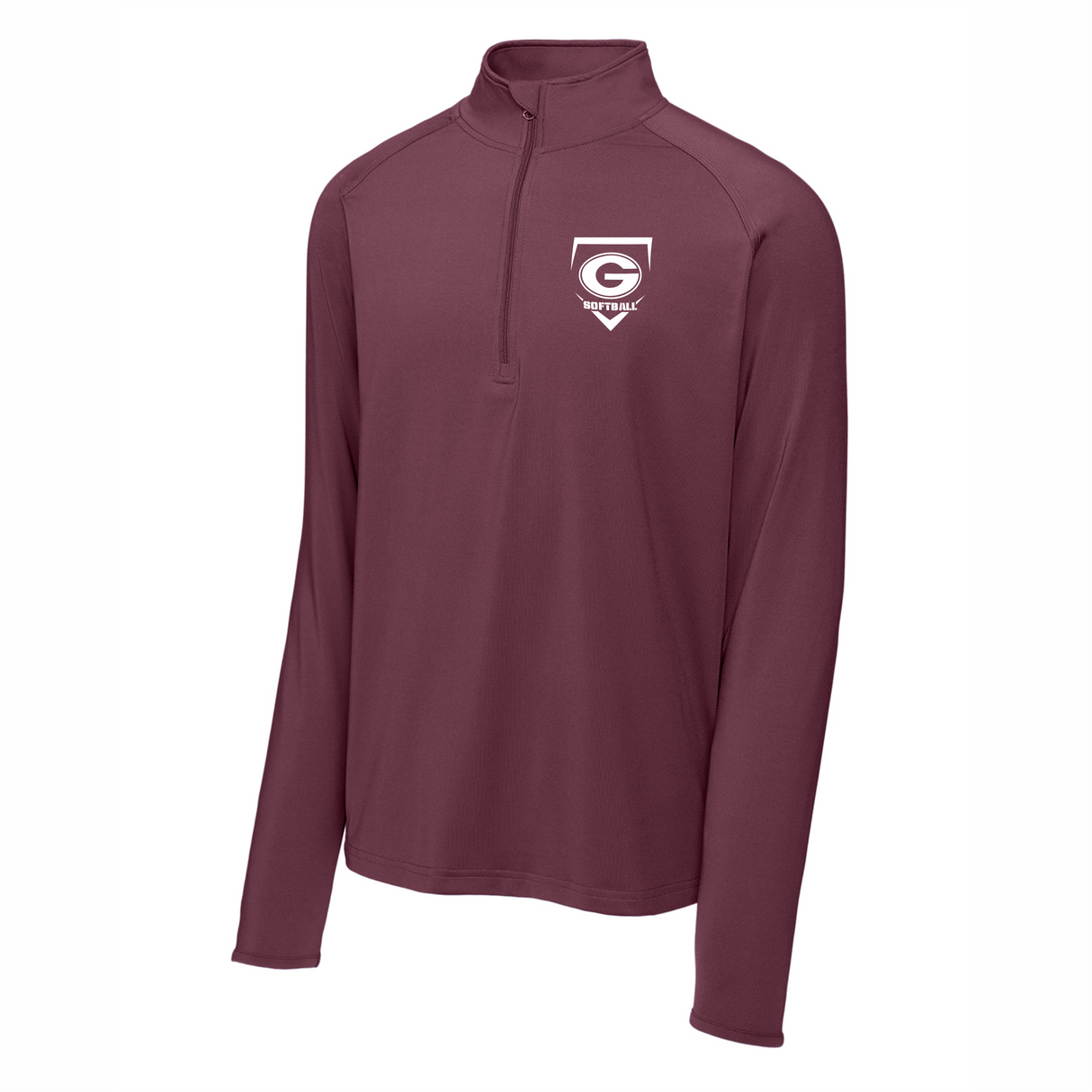 Gadsden High School Softball 1/2-Zip Pullover