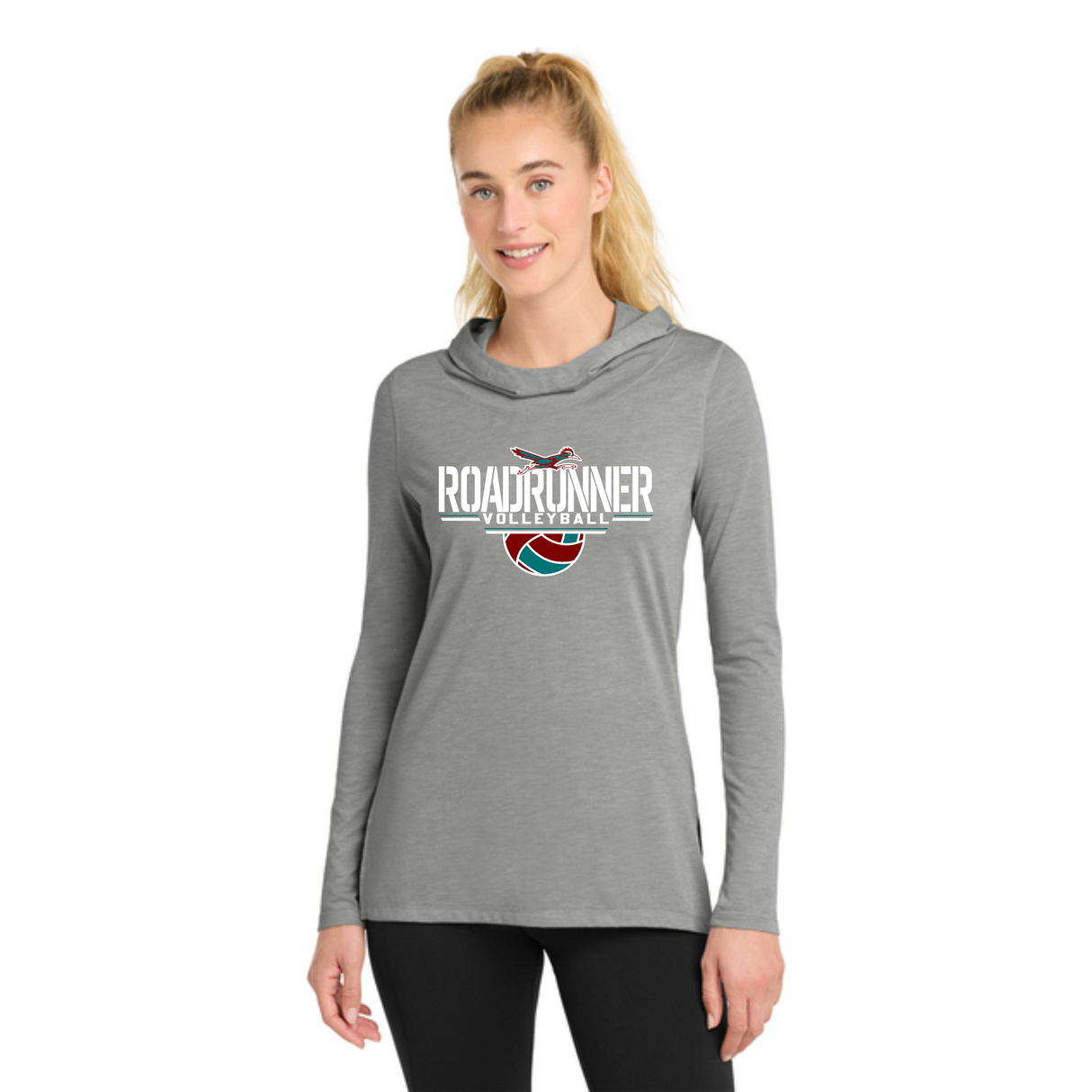 RVC "Stamp" Women's Tri-Blend Hoodie