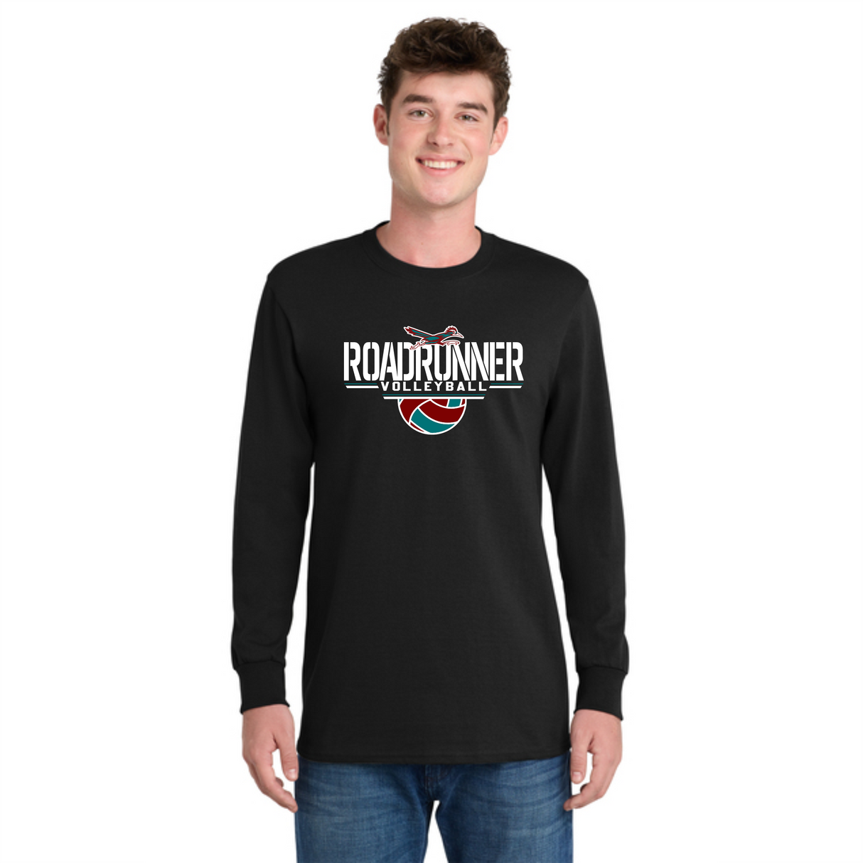 RVC "Stamp" Long-Sleeve Cotton Tee