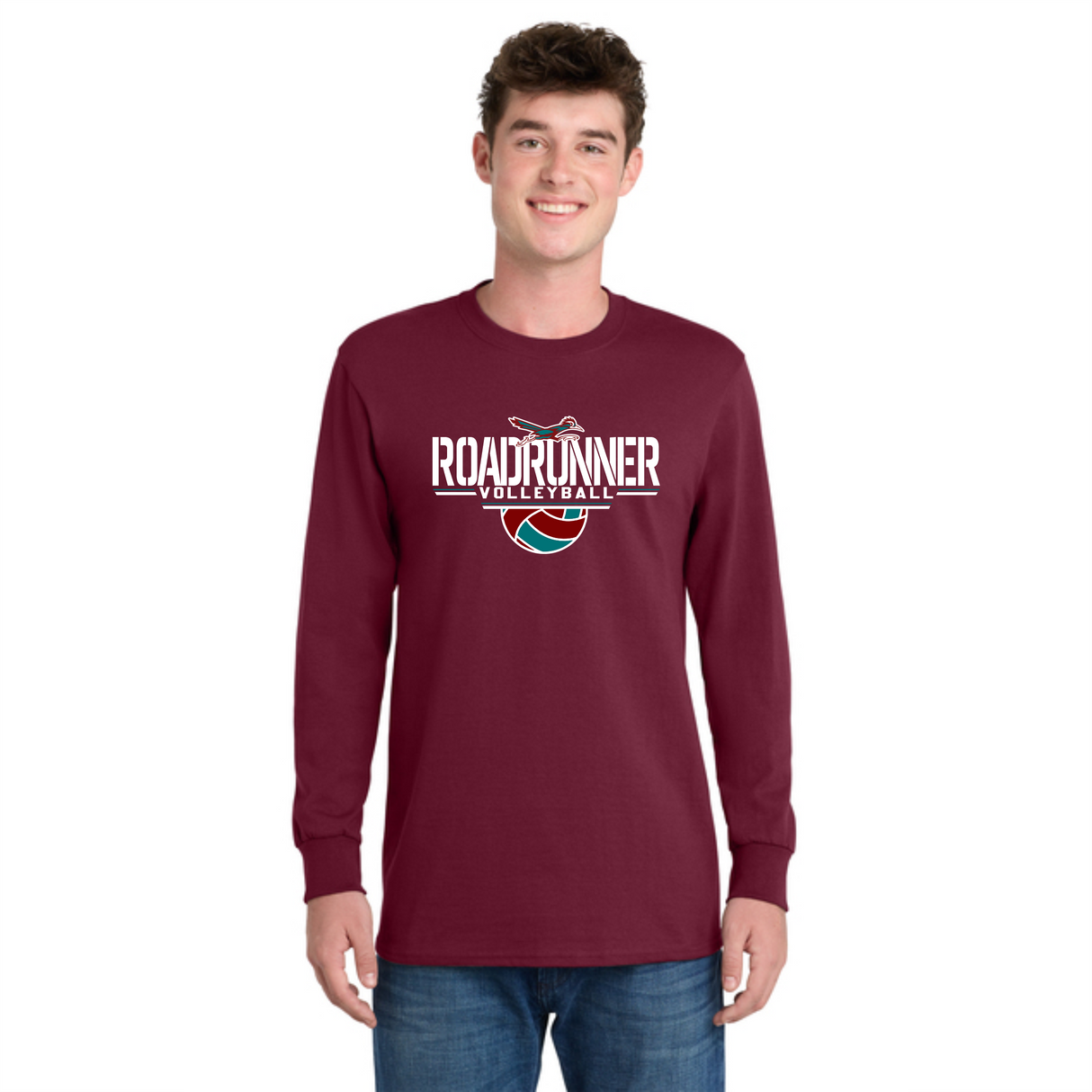 RVC "Stamp" Long-Sleeve Cotton Tee