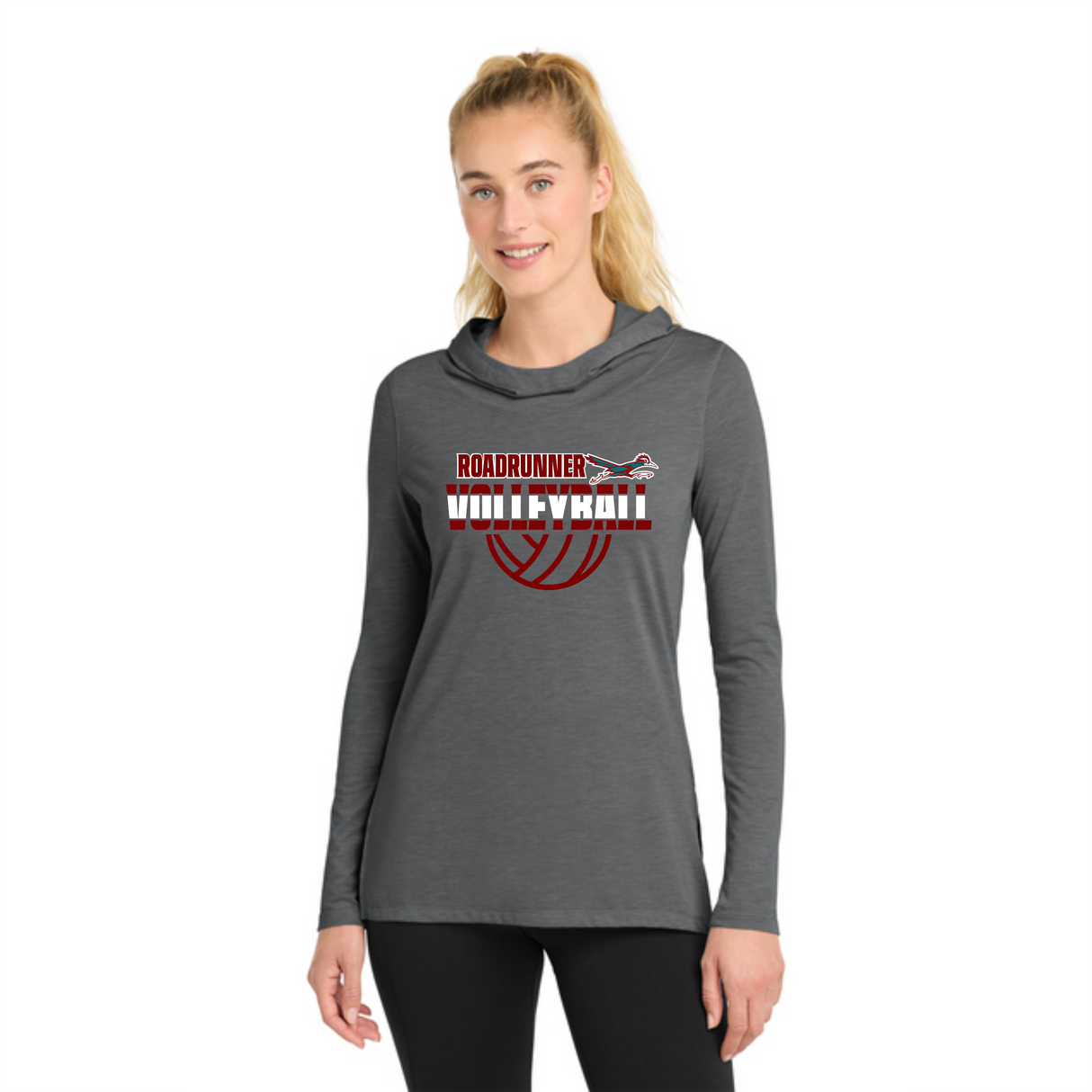 RVC "Stripe" Women's Tri-Blend Hoodie