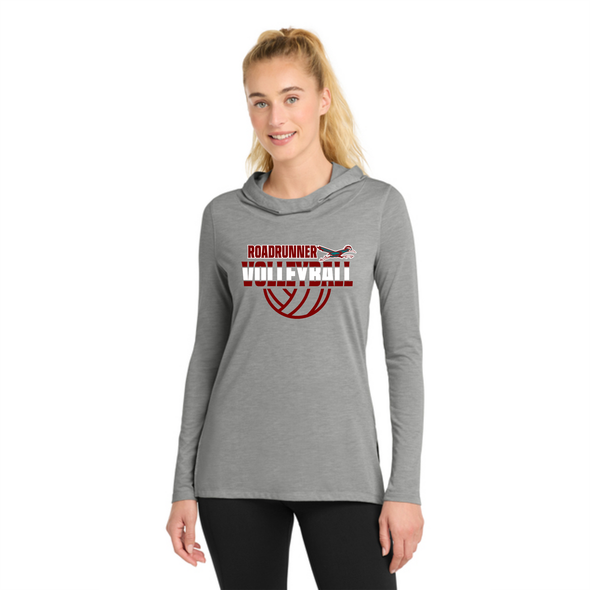 RVC "Stripe" Women's Tri-Blend Hoodie