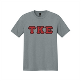 Greek Letters Tri-Blend Tee