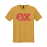 Greek Letters Tri-Blend Tee