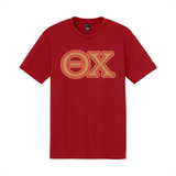 Greek Letters Tri-Blend Tee