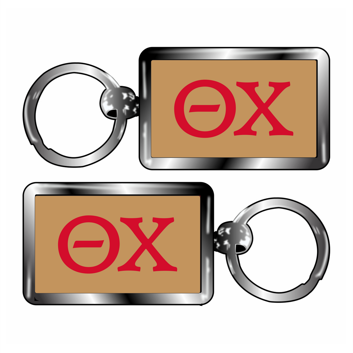 Greek Keychain
