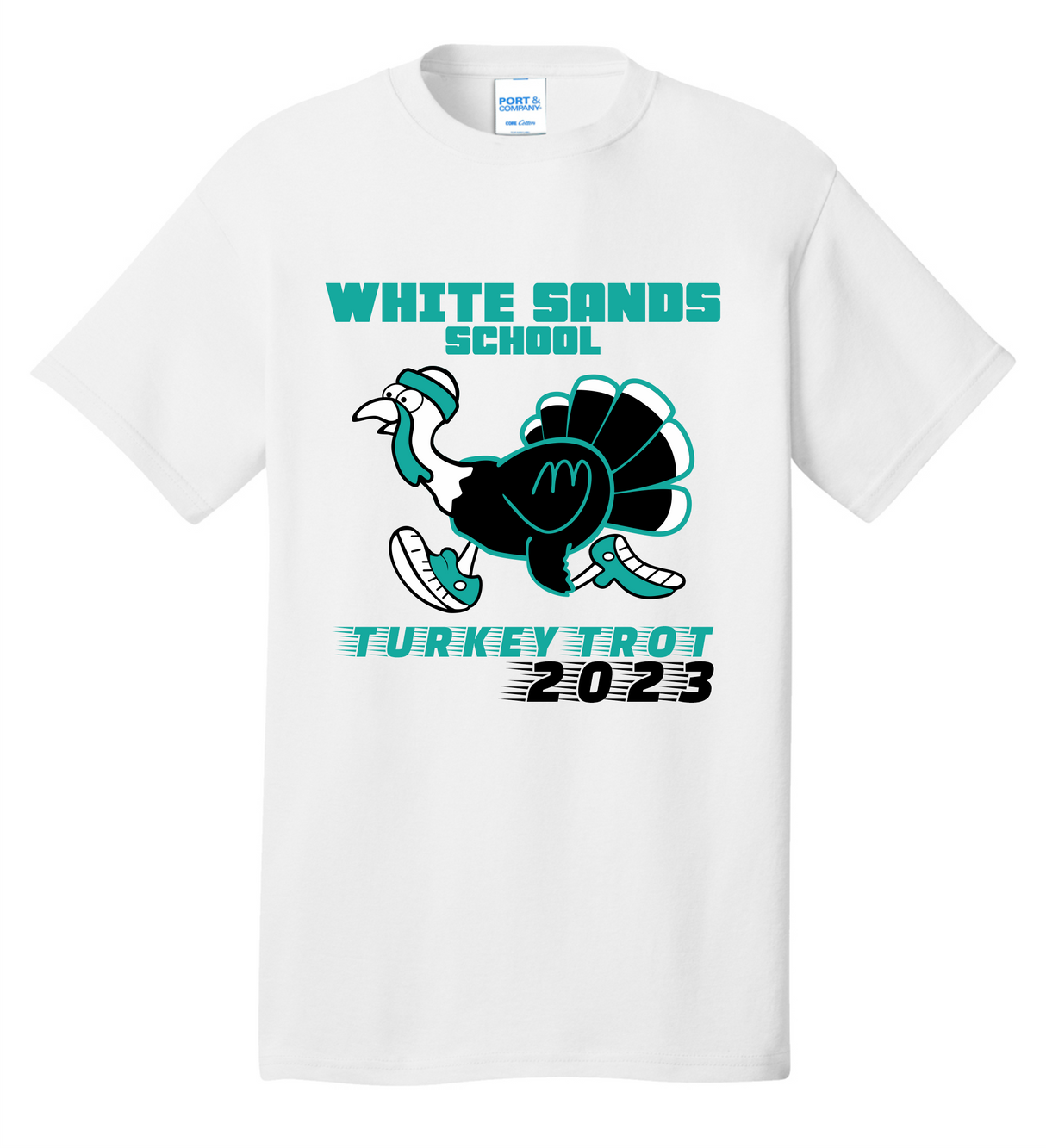 White Sands School Turkey Trot Cotton Tee