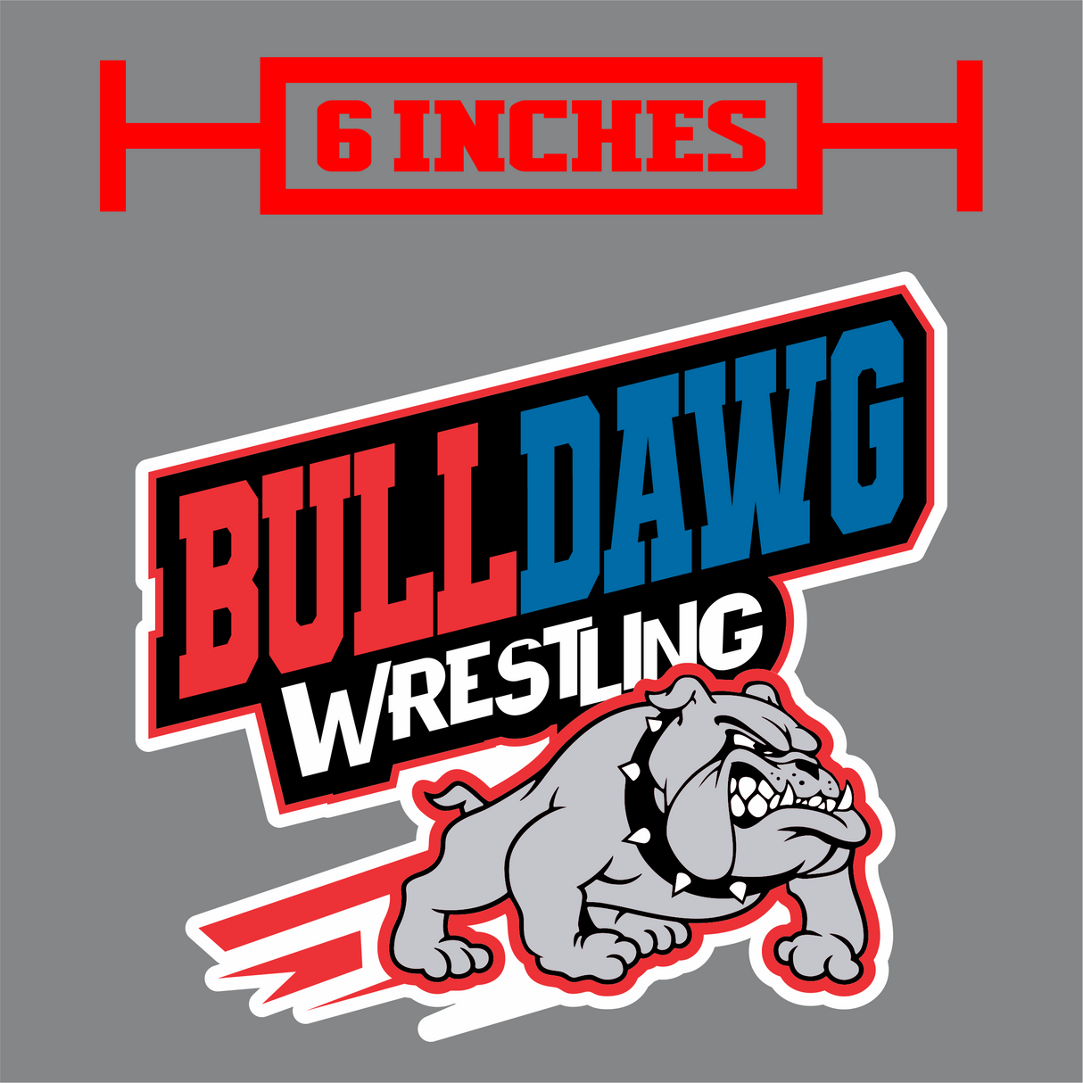 LCHS Wrestling Decal