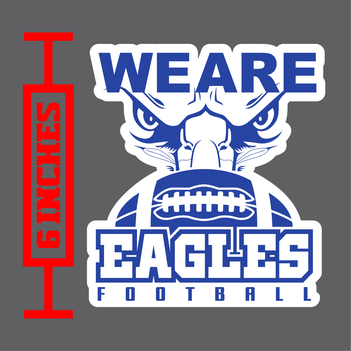 Canutillo HS Football Decal