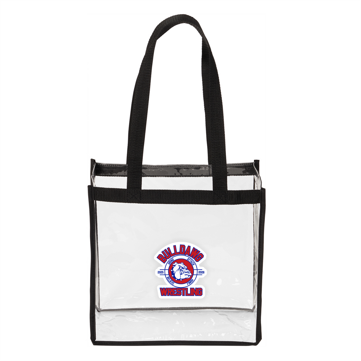 LCHS Wrestling Clear Tote