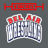 Bel Air Wrestling Decal