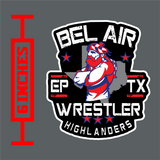 Bel Air Wrestling Decal