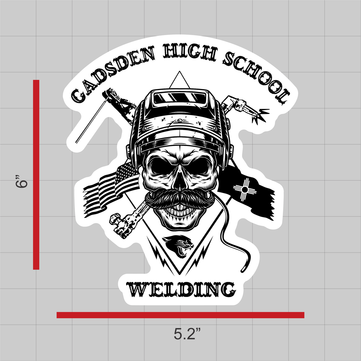 GHS Welding Decal