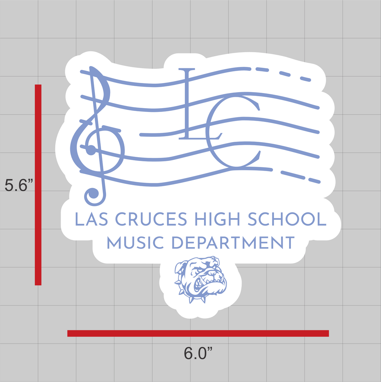 LCHS Band Decal