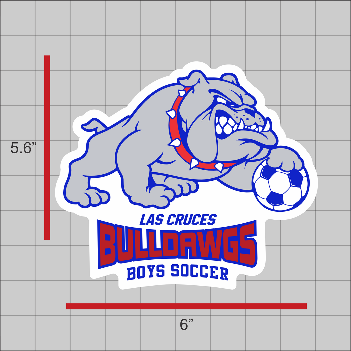 LCHS Boys' Soccer Decal
