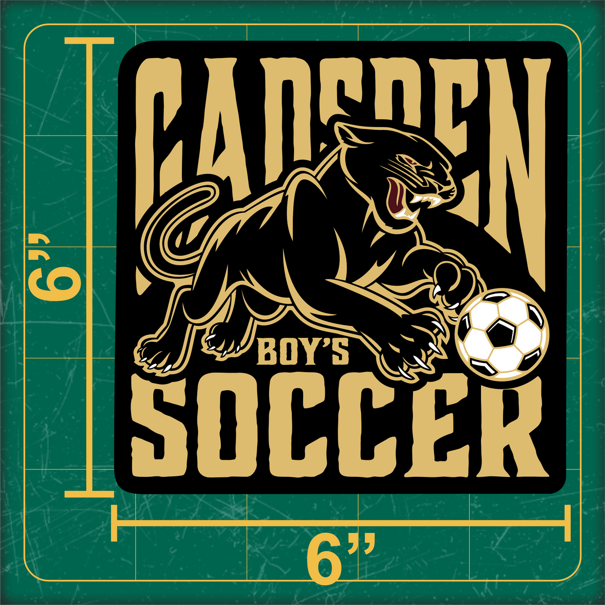 GHS Boys Soccer Decal