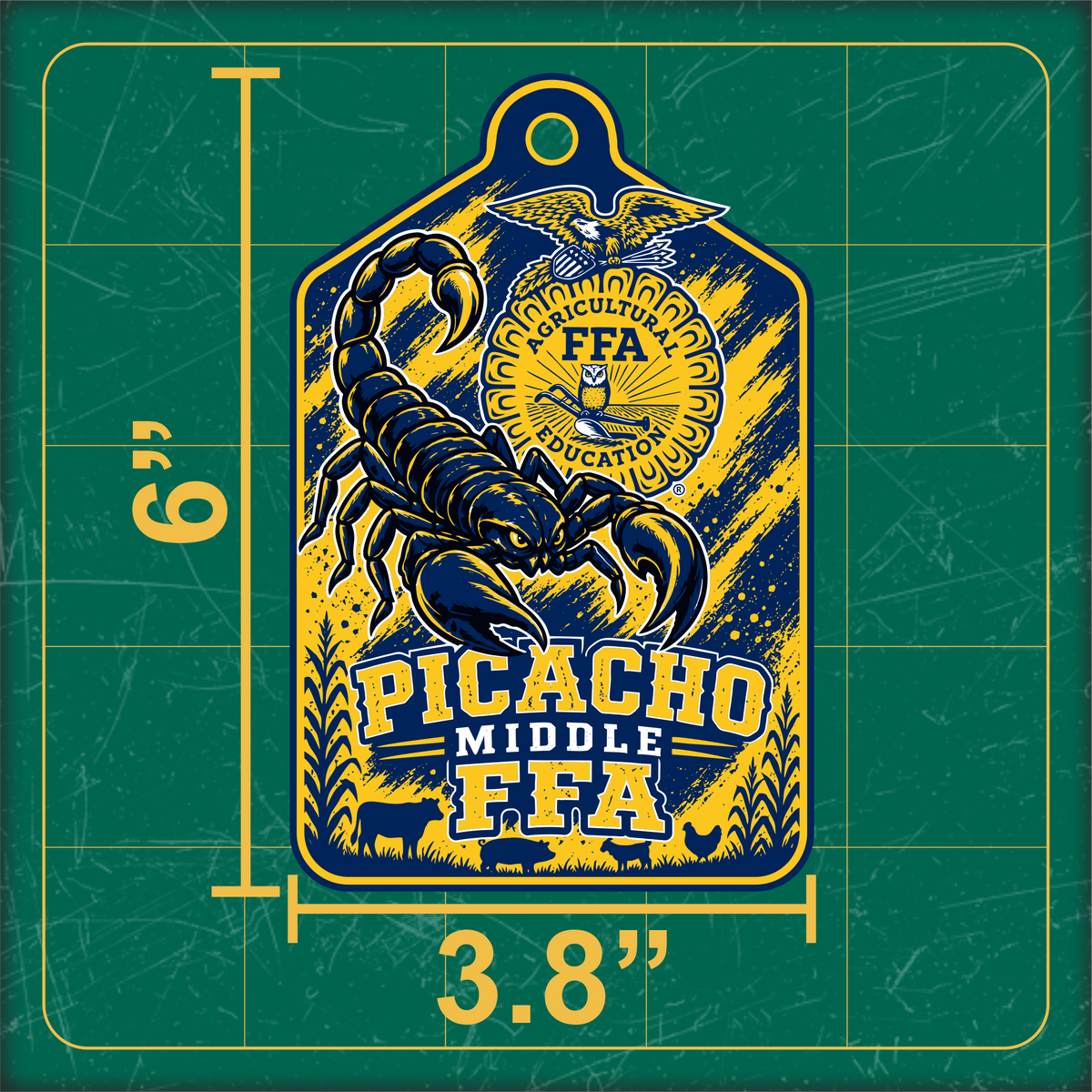 Picacho MS FFA Decal