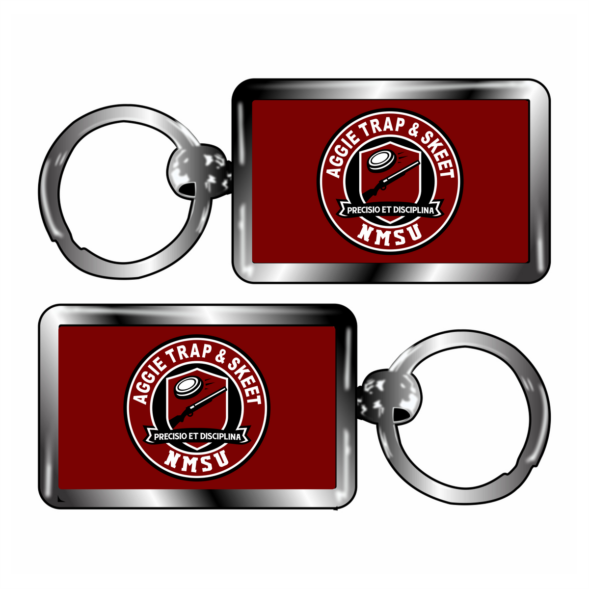 Aggie Trap & Skeet Keychain