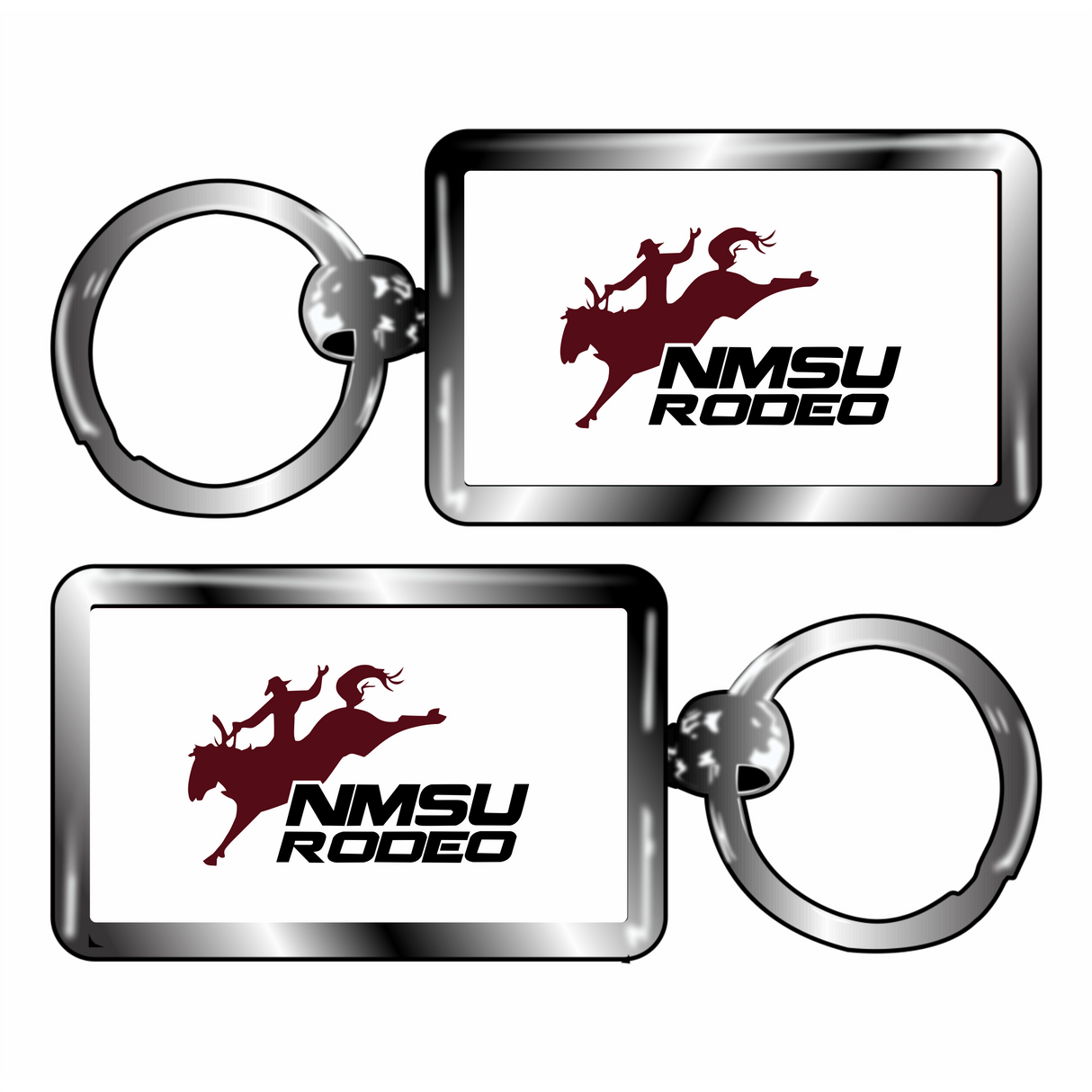 NMSU Rodeo Keychain