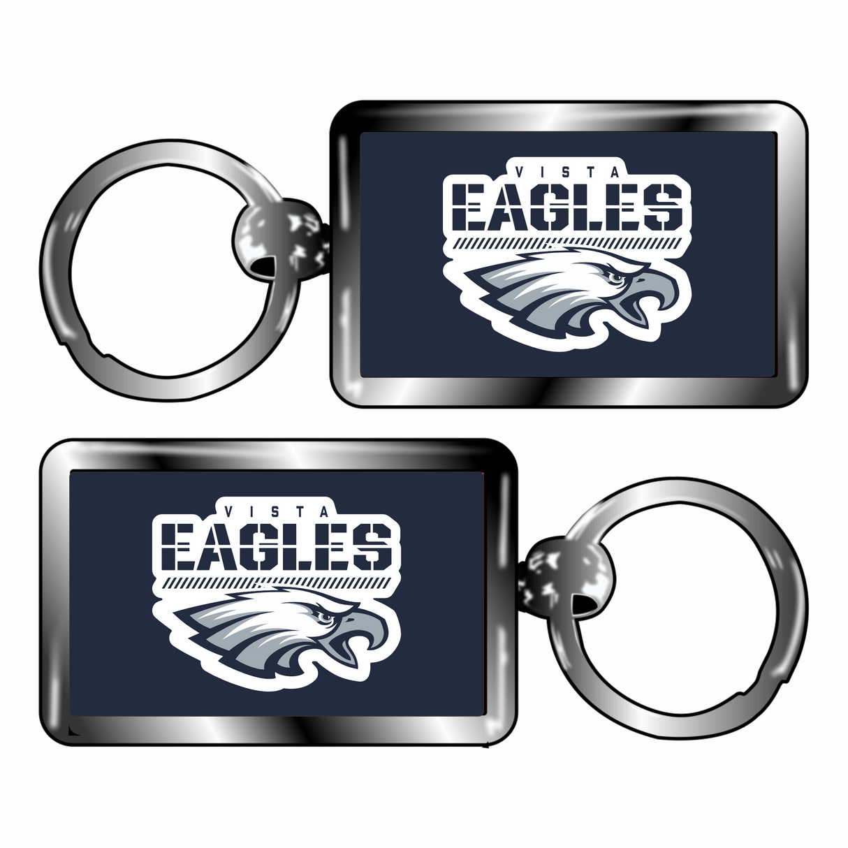 Vista Eagles Keychain