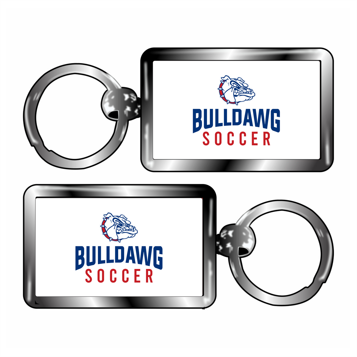 LCHS Lady Bulldawg Soccer Keychain