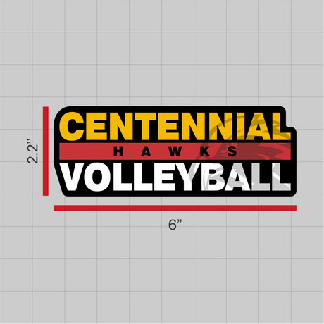 CHS Volleyball Decal