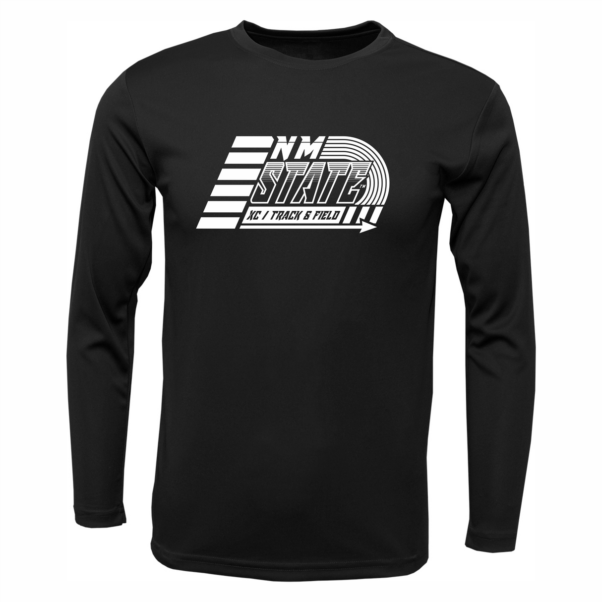 NMSU Track Long-Sleeve Performance Tee