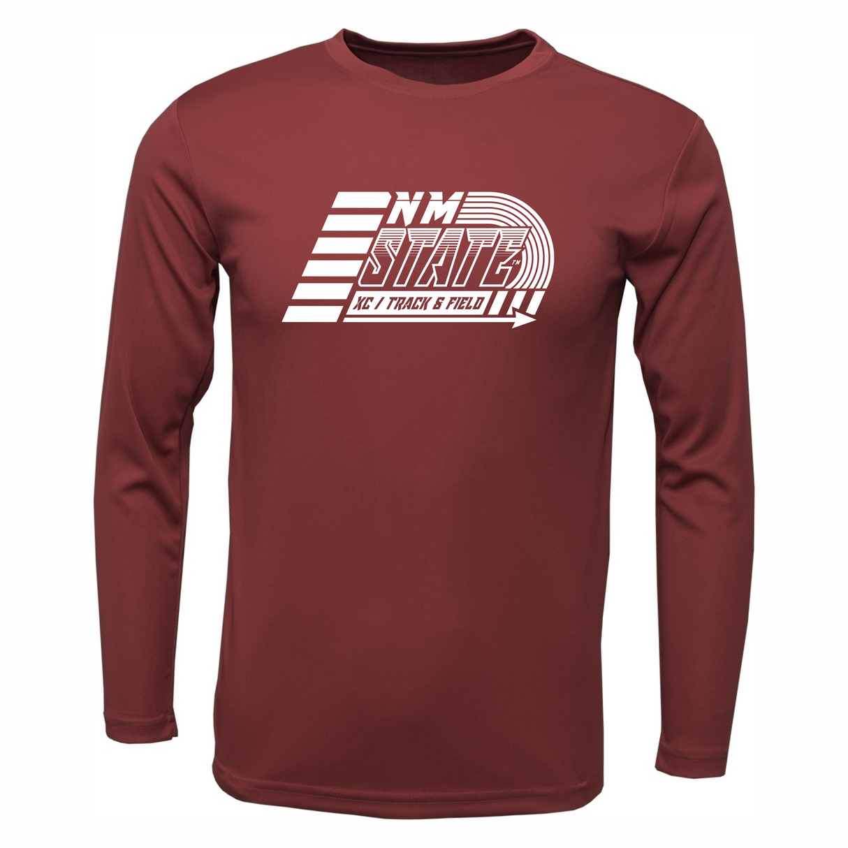 NMSU Track Long-Sleeve Performance Tee