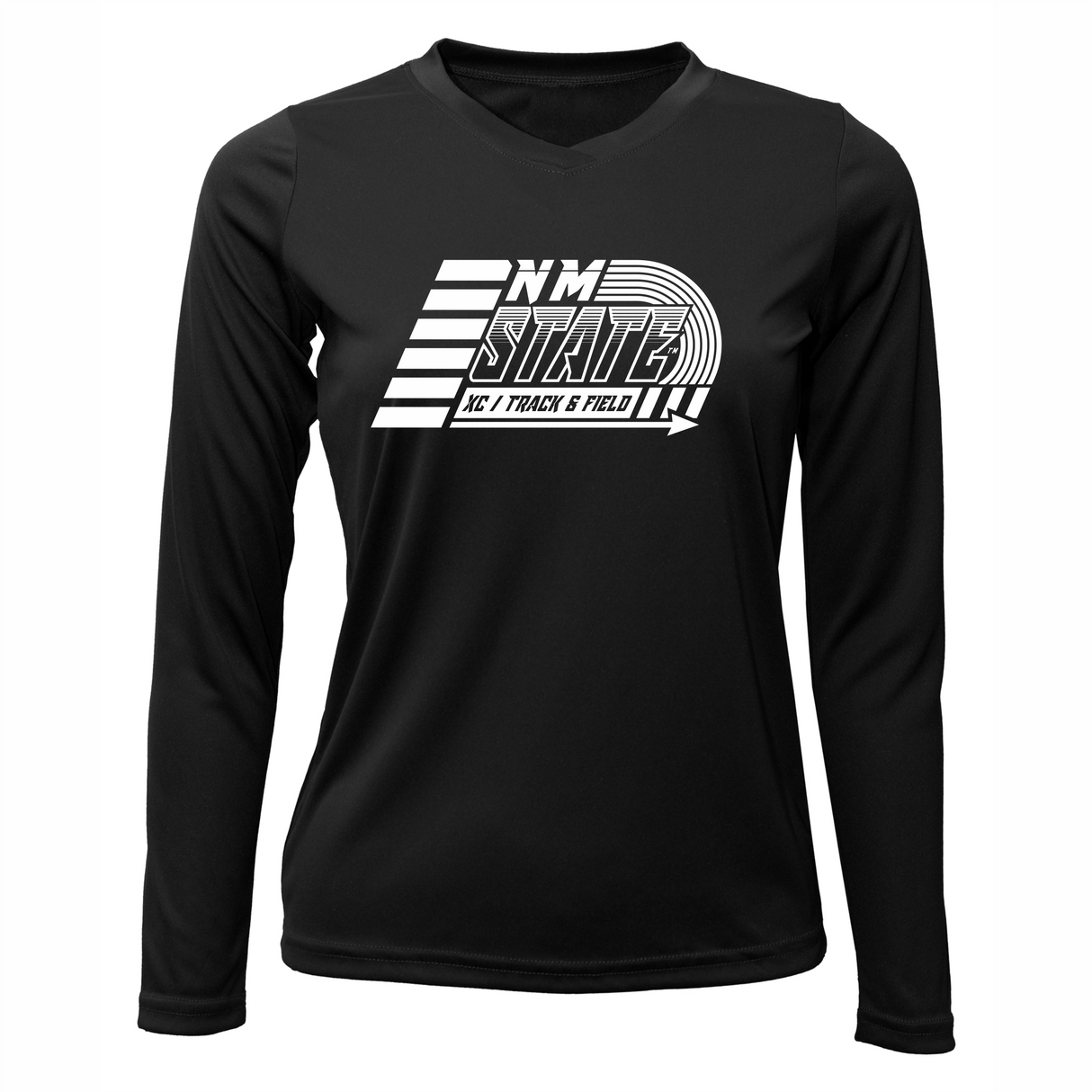 NMSU Track Women's Long-Sleeve Performance Tee