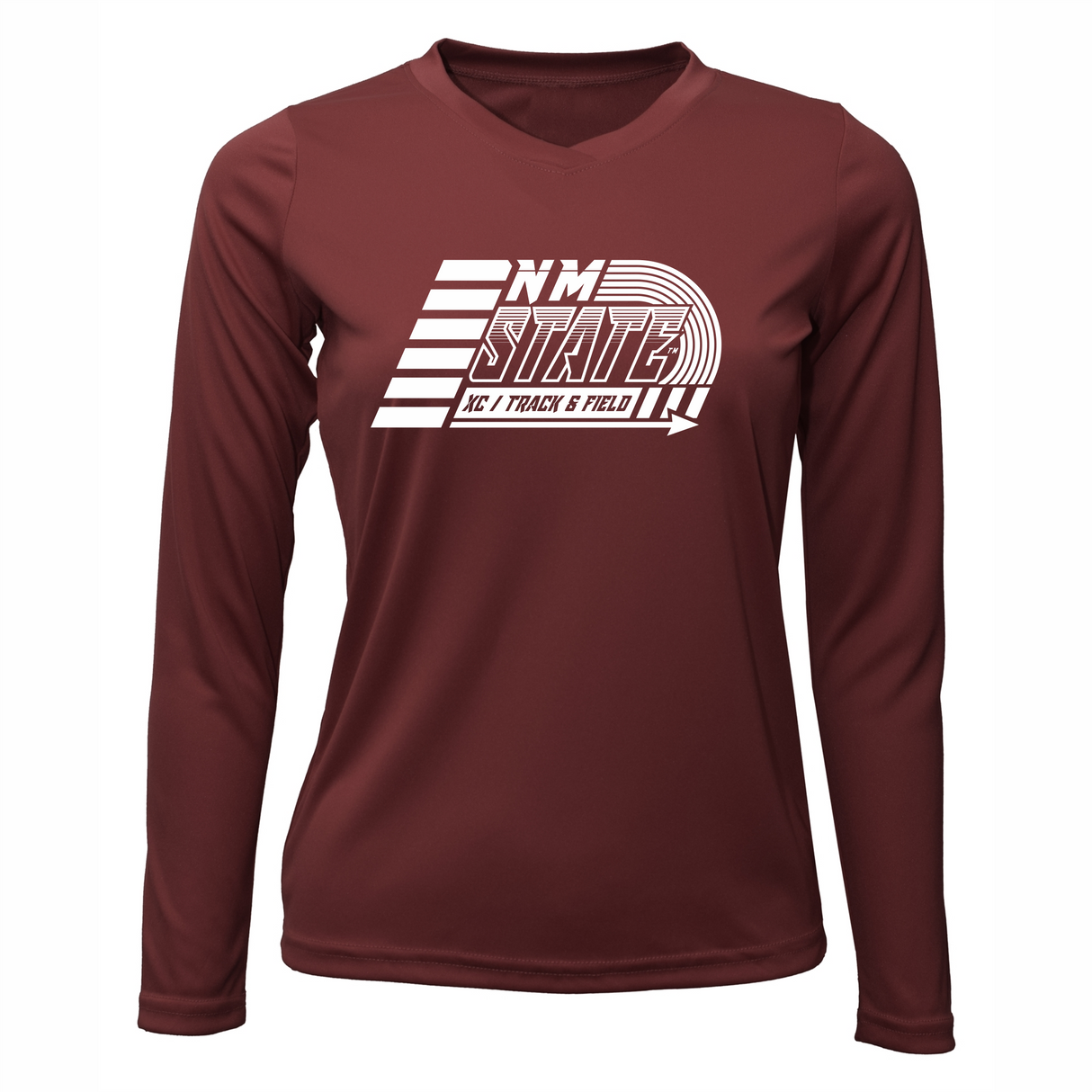 NMSU Track Women's Long-Sleeve Performance Tee