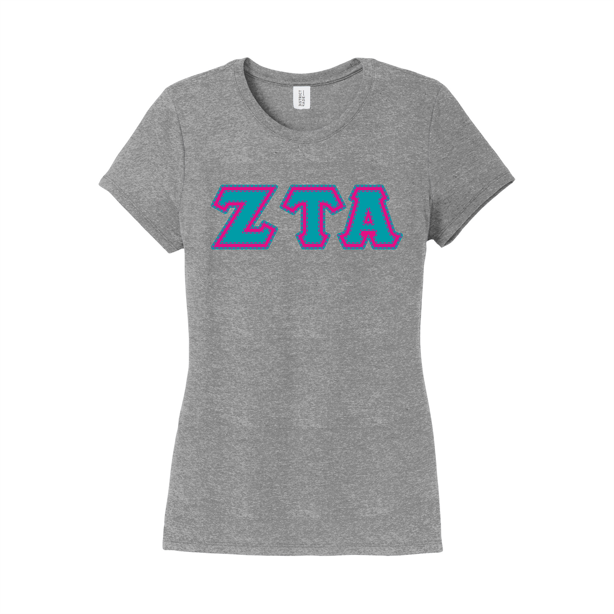 Greek Letters Women's Tri-Blend Tee